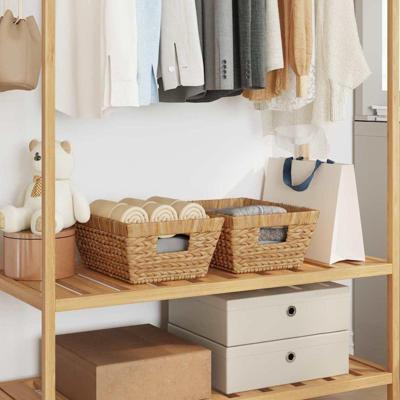 Opslagmanden 2 pcs Naturel 38 x 28 x 15 cm Waterhyacint