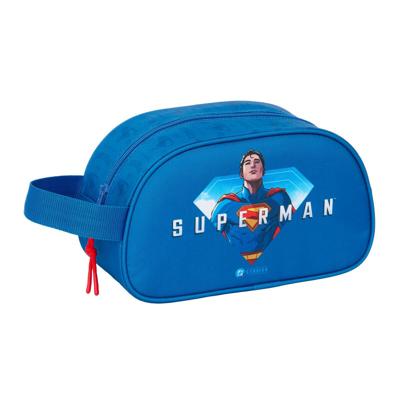 Reistasje Superman Blauw 26 x 15 x 12 cm