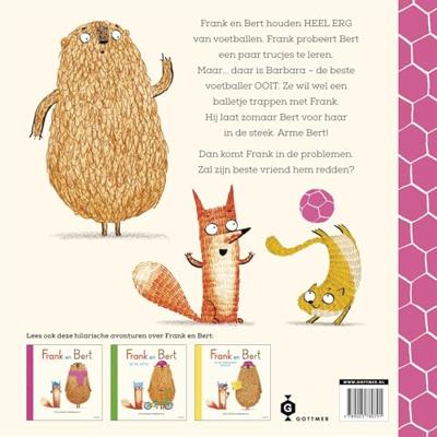 Frank en Bert trappen een balletje Frank en Bert trappen een balletje