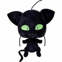 BANDAI Miraculous Ladybug - Knuffel 15 cm: Plagg - thumbnail