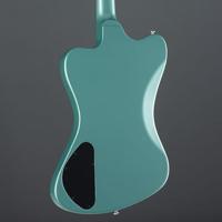 Gibson Non-Reverse Thunderbird Inverness Green elektrische basgitaar met koffer - thumbnail