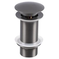 Differnz Mix & Match afvoerplug popup design large gun metal - thumbnail