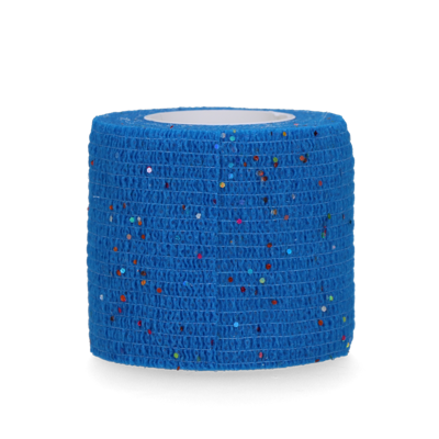 Bandage Animal Blauw Glitter Profi 5 cm