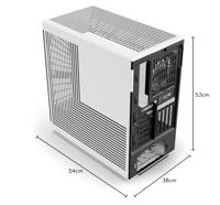 HYTE Y60 Tempered Glass Midi-tower PC-behuizing Zwart/wit - thumbnail