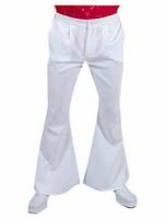 Hippie broek wit man - thumbnail