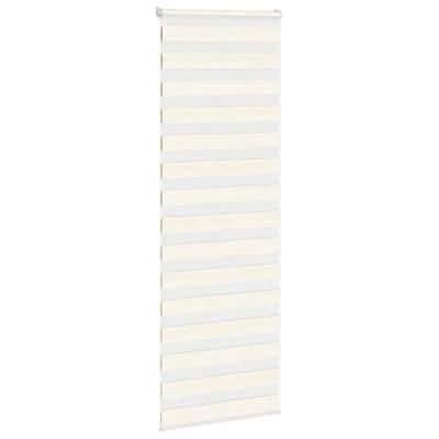 VidaXL Zebra rolgordijn 80x200 cm stofbreedte 75,9 cm marmerbeige