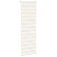Zebra rolgordijn 80x200 cm stofbreedte 75,9 cm marmerbeige - thumbnail