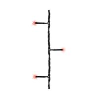 LED basic lights twinkle buit 600 cm 80 lampjes zwart/rood Lumineo - Lumineo - thumbnail