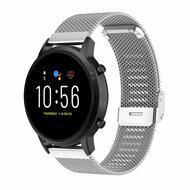 Samsung Galaxy Watch - 46mm / Samsung Gear S3 - Milanese bandje met klemsluiting - Zilver - thumbnail