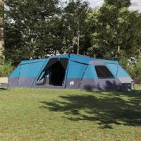 VidaXL Gezinstent met dak met opslag blauw 833 x 585 x 216 cm taft - thumbnail