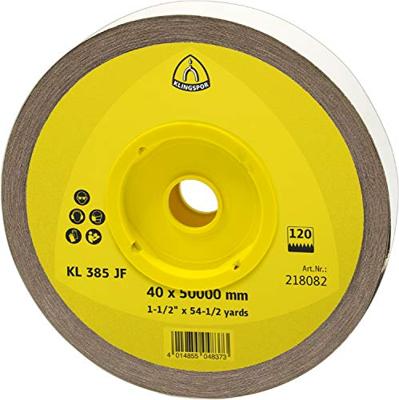 Klingspor Schuurpapierrol | 40 mm korreling 400 | voor metaal | korund | 1 stuk - 218090 218090 Klingspor Schuurpapierrol | 40 mm korreling 400 | voor metaal | korund | 1 stuk - 218090 218090
