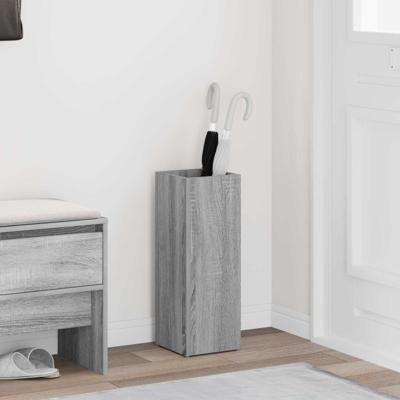 Paraplu Standaard Grijs Sonoma 20 x 20 x 55,5 cm Bewerkt hout