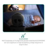 Alecto DVM200XL Babyfoon Wit/Grijs - thumbnail