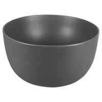Differnz Tulip waskom keramiek 40 x 24 cm mat donkergrijs - thumbnail