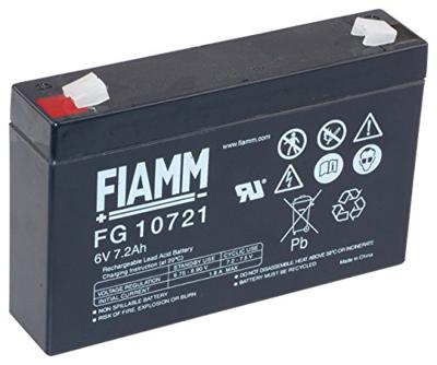 Fiamm PB-6-7,2 Loodaccu 6 V 7.2 Ah Loodvlies (AGM) (b x h x d) 150 x 100 x 34 mm Kabelschoen 4.8 mm Onderhoudsvrij, Geringe zelfontlading Fiamm PB-6-7,2 Loodaccu 6 V 7.2 Ah Loodvlies (AGM) (b x h x d) 150 x 100 x 34 mm Kabelschoen 4.8 mm Onderhoudsvrij, Geringe zelfontlading