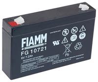 Fiamm PB-6-7,2 Loodaccu 6 V 7.2 Ah Loodvlies (AGM) (b x h x d) 150 x 100 x 34 mm Kabelschoen 4.8 mm Onderhoudsvrij, Geringe zelfontlading - thumbnail