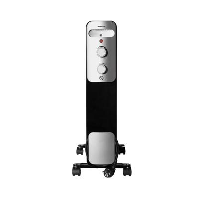 Inventum ko931b oliegevulde radiator 2000w zwart/zilver