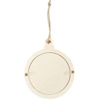 Creativ Company Lijst, hangende decoraties, d: 0,5 cm, d 8 cm, 3 stuk/ 1 doos - thumbnail