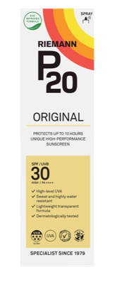 Riemann P20 Zonnebrand Spray SPF30