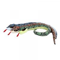 Van Manen knuffel slang junior 130 cm pluche groen - thumbnail