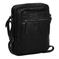 Chesterfield Schoudertas Dessau Unisex Zwart - thumbnail