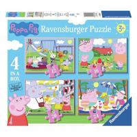 Ravensburger puzzel Peppa Pig - 12 + 16 + 20 +24 stukjes - thumbnail