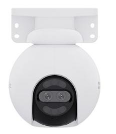 EZVIZ H80x 8MP+2MP Dubbele Lens Wifi Beveiligingscamera Buiten, 4K 360° IP Camera, ColorFULL Nachtzicht Onder Ultra-Weinig Licht, AI-Detectie van Personen/Voertuigen, Automatische Zoomtracking