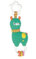 Clementoni baby vrolijke alpaca rammelaar met licht en geluid - thumbnail