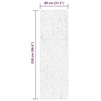 Vloerkleed ARBIZU binnen en buiten vintage stijl 80x250 cm - thumbnail