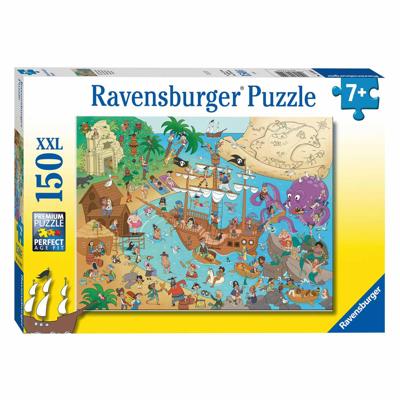 Ravensburger puzzel pirateneiland, 150st. xxl Ravensburger puzzel pirateneiland, 150st. xxl