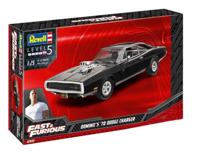 Revell 1/25 Dominic`s 1970 Dodge Charger Model Set