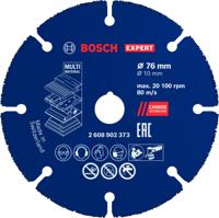 Bosch Accessoires EXPERT Carbide Multi Wheel Doorslijpschijf 76 mm | 10 mm - 2608902373 - thumbnail