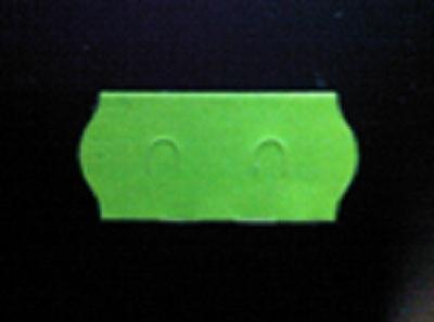 Etiket 2612 fl.groen perm 2-Slit 54.000
