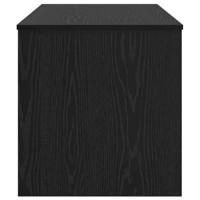 Salontafel Zwart eiken 102 x 50 x 52.5 cm Bewerkt hout - thumbnail