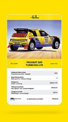 Heller 1/43 Peugeot 205 Turbo Rallye