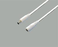 BKL Electronic Laagspannings-verlengkabel Laagspanningsstekker - Laagspanningsbus 5.5 mm 2.1 mm 2.1 mm 3.00 m 1 stuk(s) - thumbnail