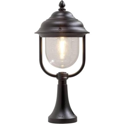 Sokkellamp Parma Calestano zwart klassieke buitenlamp 7224-750