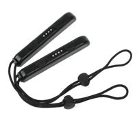 1 paar pols touw Lanyard games accessoires voor Nintendo switch Joy-con (zwart) - thumbnail