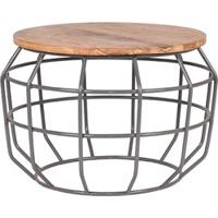 LABEL51 bijzettafel 'Pixel' 50 cm, kleur Grijs - thumbnail