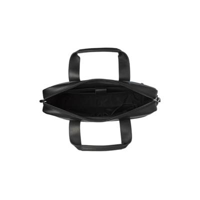 The Chesterfield Brand Narvik - Leren Laptoptas - Lichtgrijs/Zwart