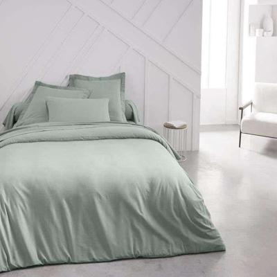 Vandaag essentiële dekbedovertrek - 240 x 260 cm - 2 personen - 100% Una katoen - Ceudon