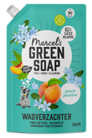 Marcel's Green Soap Wasverzachter perzik & jasmijn navulling 750 Milliliter - thumbnail