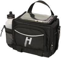 Haberland stuurtas "bottle" handlebar bags bottle,black,w.e-adapter - thumbnail