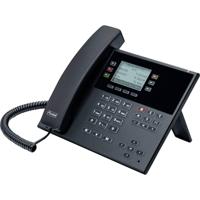Auerswald COMfortel D-210 Vaste VoIP-telefoon Handsfree, Headsetaansluiting, Optisch belsignaal, PoE Grafisch display Zwart - thumbnail