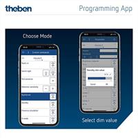 Theben 1030062 Aanwezigheidsmelder Wit - thumbnail