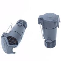 7-polige contrastekker plastic - thumbnail