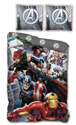 Marvel Avengers Dekbedovertrek Dream Team - 140 x 200 cm - Polyester