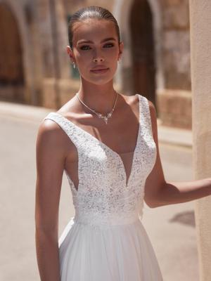 Bianco evento E465 Top | Maat: L