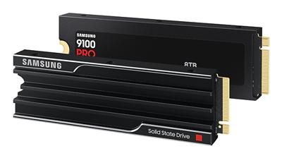Samsung MZ-VAP8T0CW 9100 PRO SSD, 8 TB, M.2 NVME, PCIe Gen 5, 14800 MB/s, Heatsink