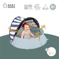 anti-UV UPF50+ pop-up tent Aquani BABYMOOV blauw wit grijs - thumbnail